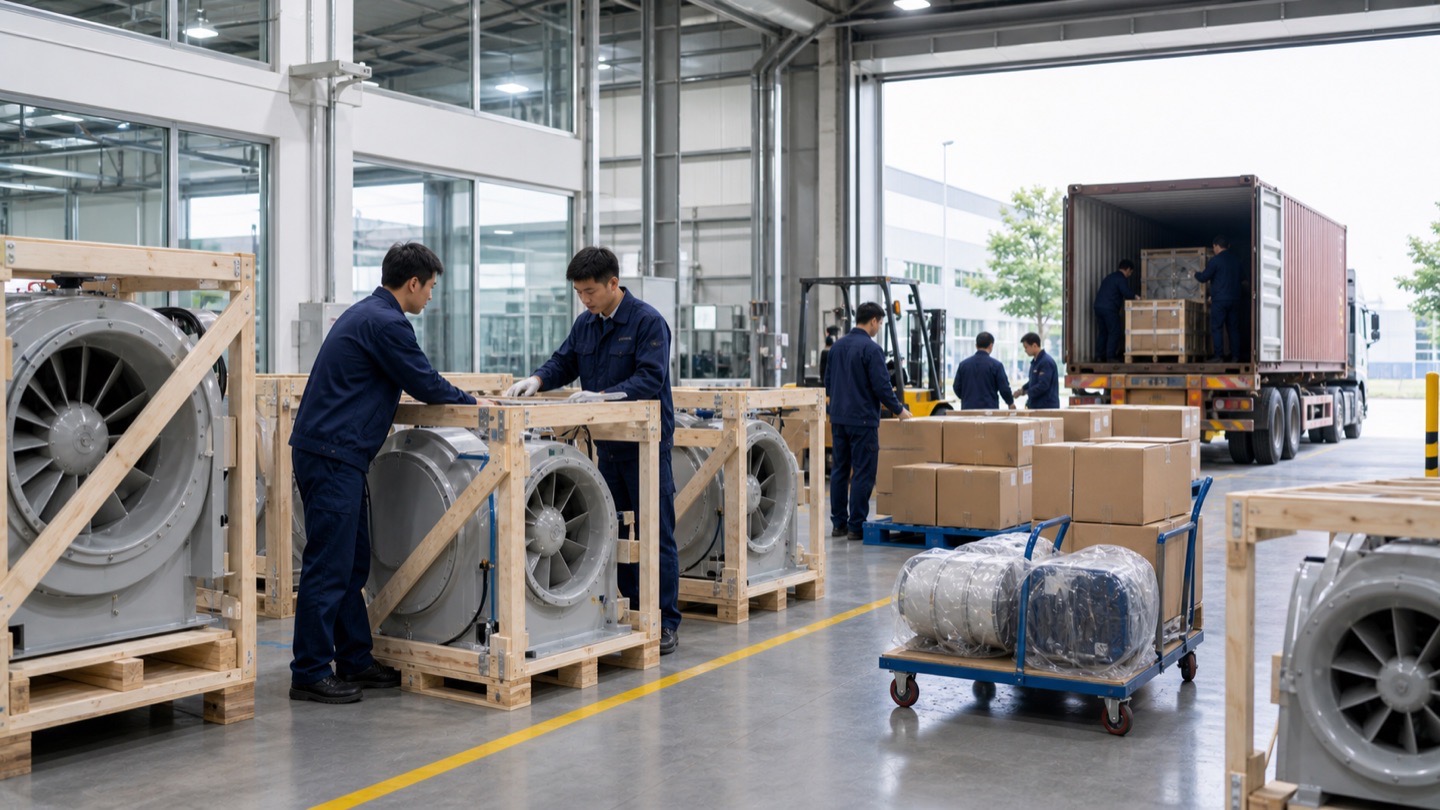 Export packing and project-order delivery support
