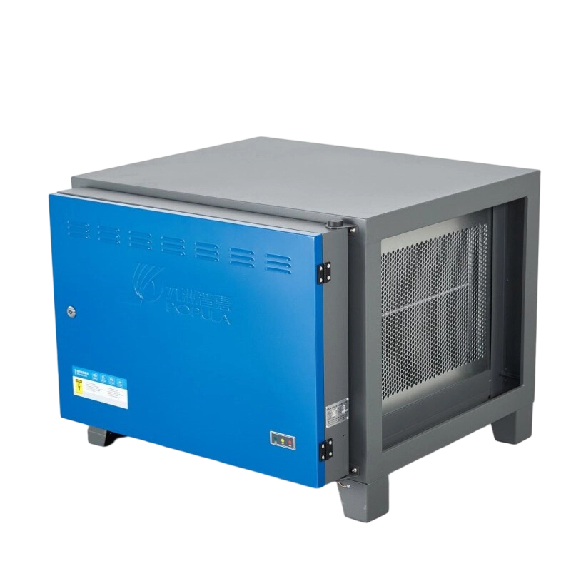 Electrostatic oil smoke purification equipment