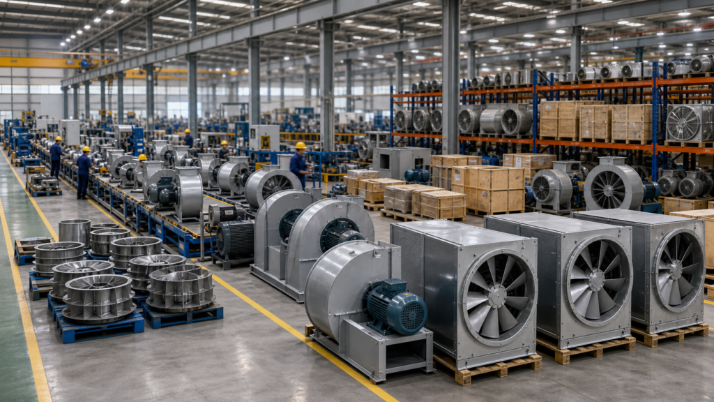 POPULA Strengthens Industrial Fan Production Capacity for Global Projects