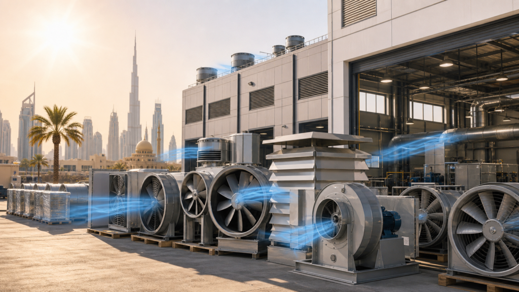 Rising Summer Demand for Industrial Ventilation Fans in Asia and the Middle East