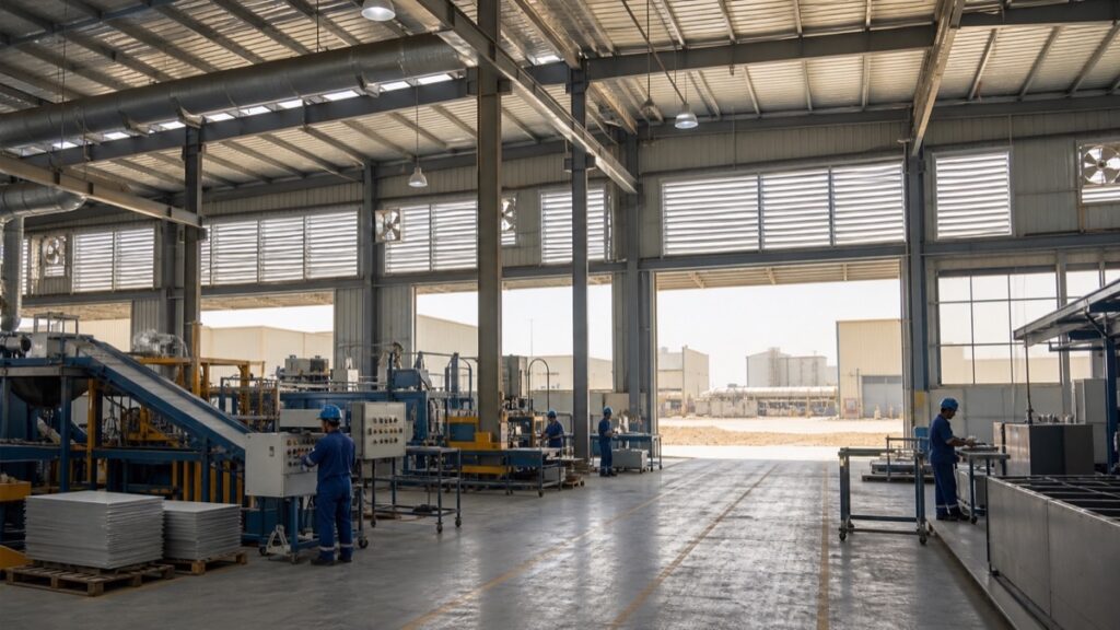 Hot-Climate Industrial Projects Raise Ventilation Requirements Across the Middle East and Asia