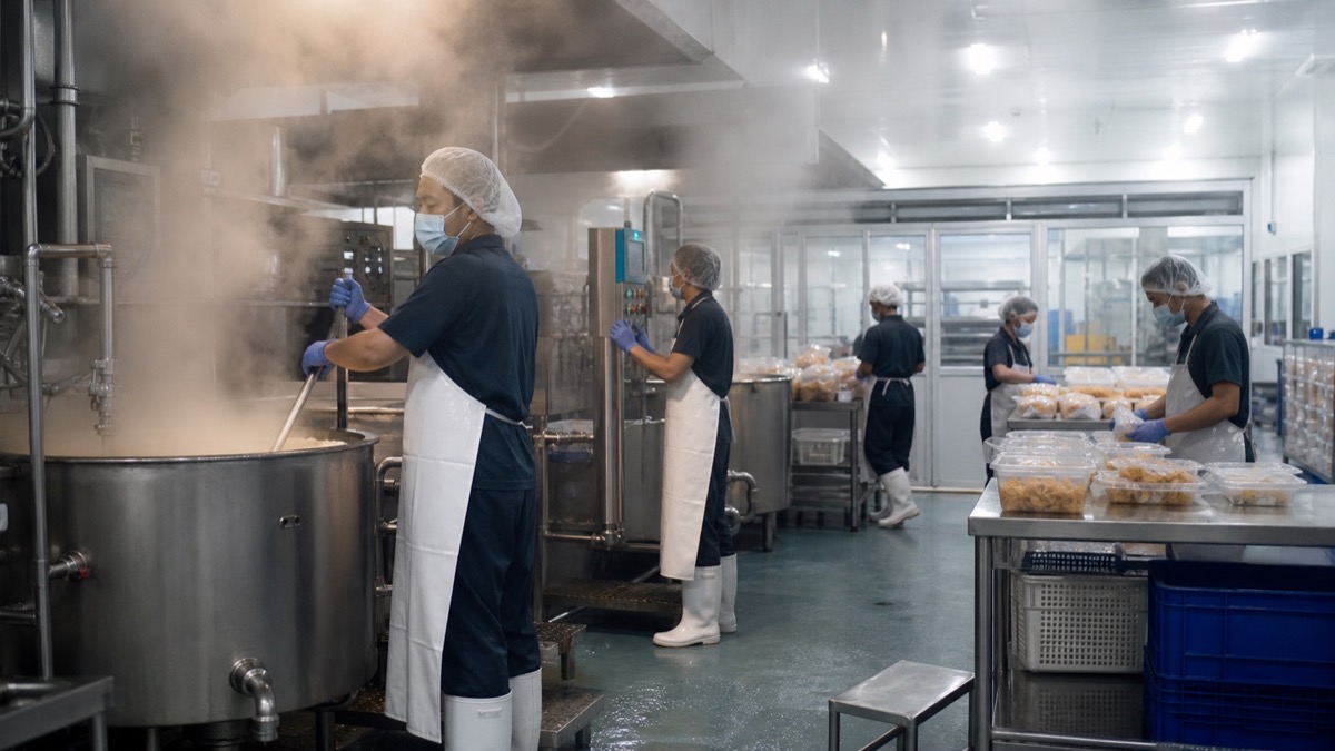 Penang food processing workshop ventilation solution problem site