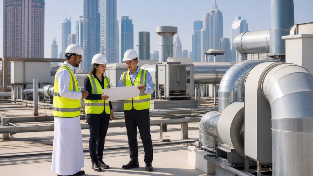 Commercial Building Projects Increase POPULA HVAC Ventilation Fan Demand