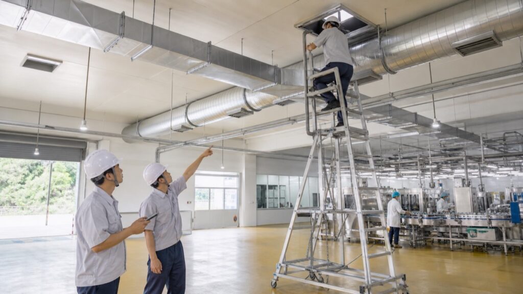 Southeast Asian Food Facilities Plan POPULA Preventive Ventilation Fan Maintenance Before Peak Season