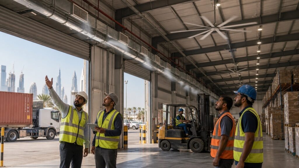 Hot-Season Warehouses Increase POPULA Warehouse Ventilation Fan Demand