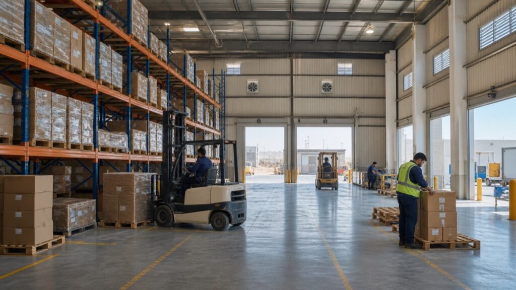 POPULA Warehouse Ventilation Solution for a Logistics Facility in Riyadh